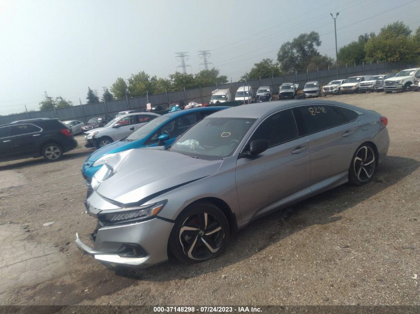 2022 HONDA ACCORD SPORT - 1HGCV1F33NA113403