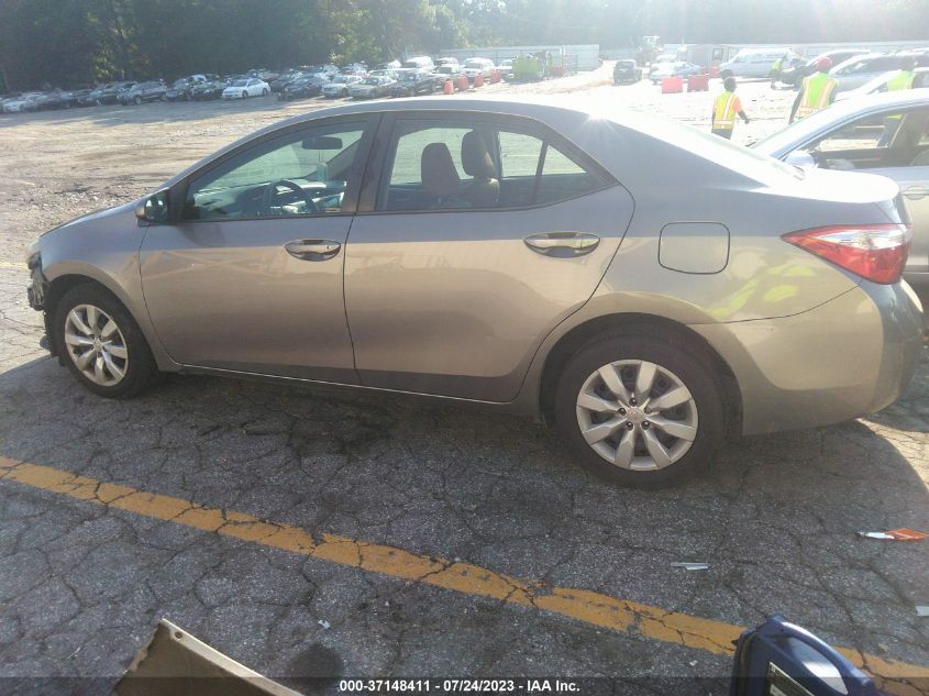 2015 TOYOTA COROLLA L/LE/LE PLS/PRM/S/S PLS - 2T1BURHE5FC383921