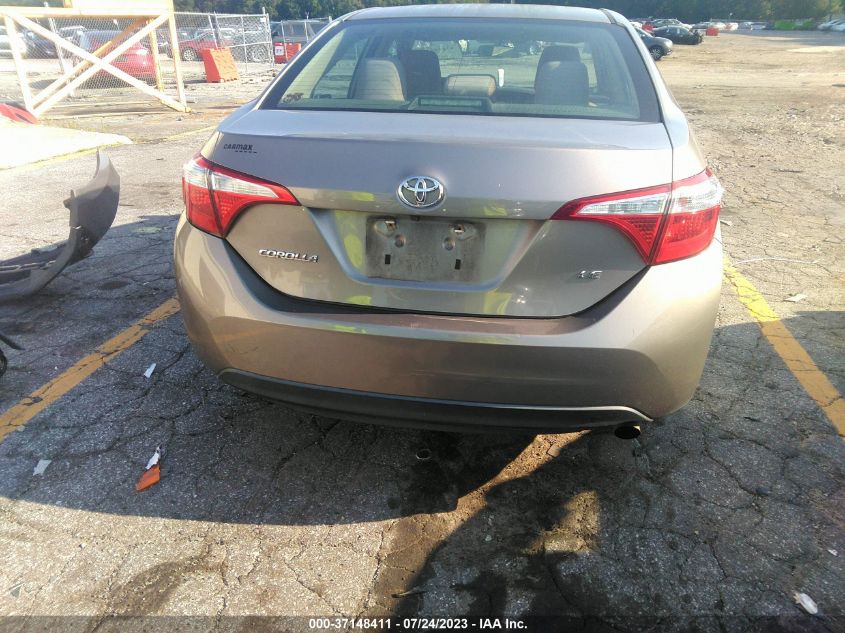 2015 TOYOTA COROLLA L/LE/LE PLS/PRM/S/S PLS - 2T1BURHE5FC383921