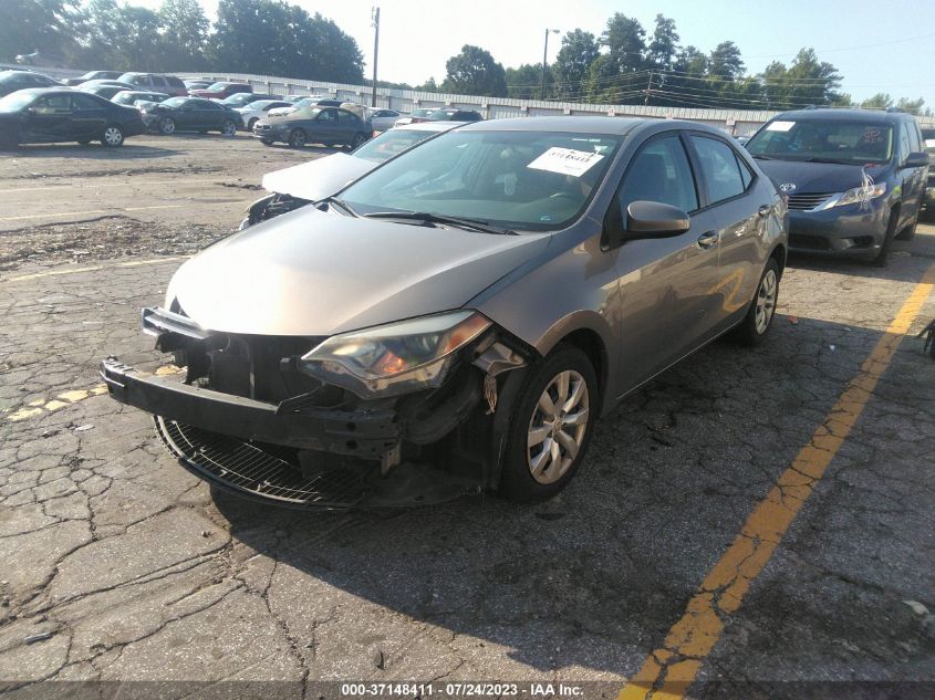 2015 TOYOTA COROLLA L/LE/LE PLS/PRM/S/S PLS - 2T1BURHE5FC383921