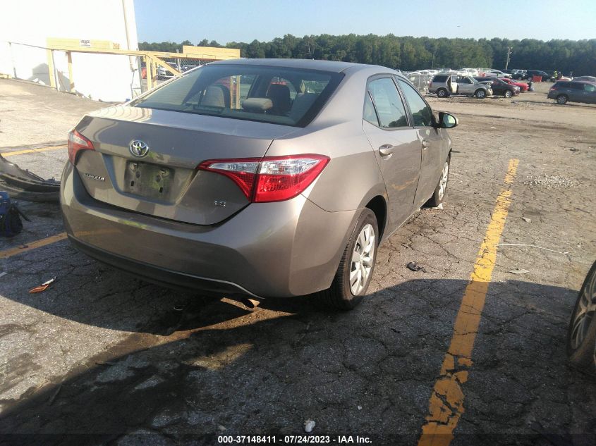 2015 TOYOTA COROLLA L/LE/LE PLS/PRM/S/S PLS - 2T1BURHE5FC383921