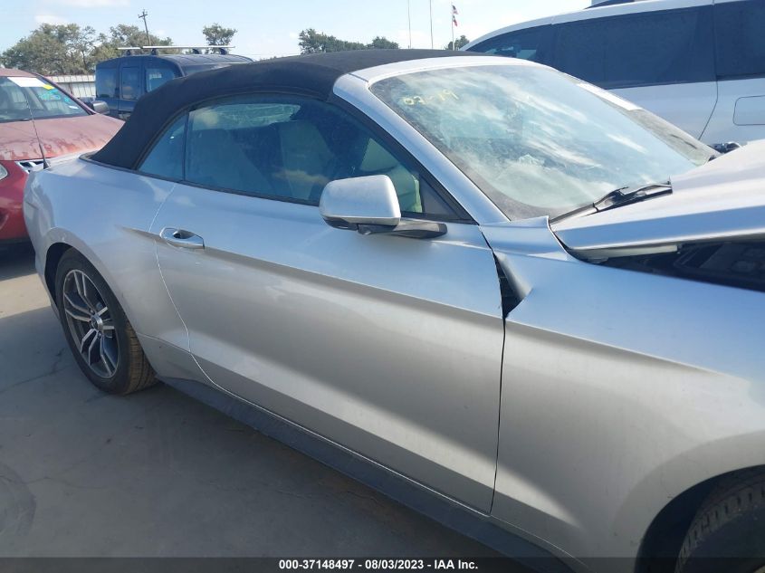2017 FORD MUSTANG ECOBOOST PREMIUM - 1FATP8UH1H5334436