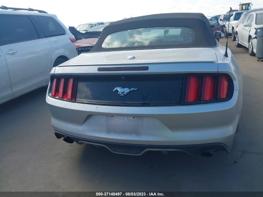 2017 FORD MUSTANG ECOBOOST PREMIUM - 1FATP8UH1H5334436