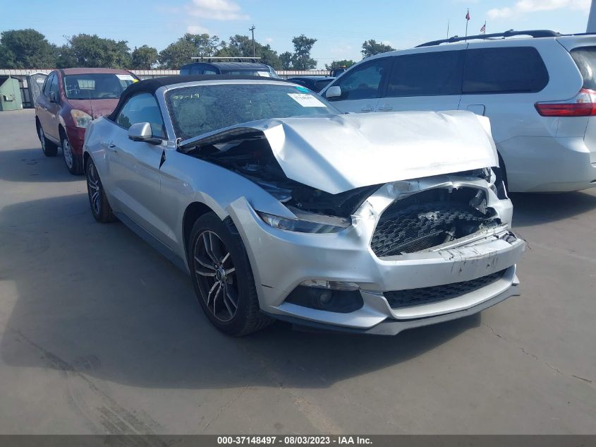 2017 FORD MUSTANG ECOBOOST PREMIUM - 1FATP8UH1H5334436