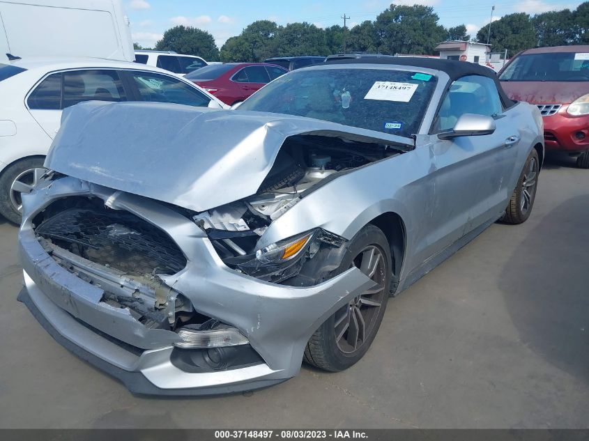 2017 FORD MUSTANG ECOBOOST PREMIUM - 1FATP8UH1H5334436