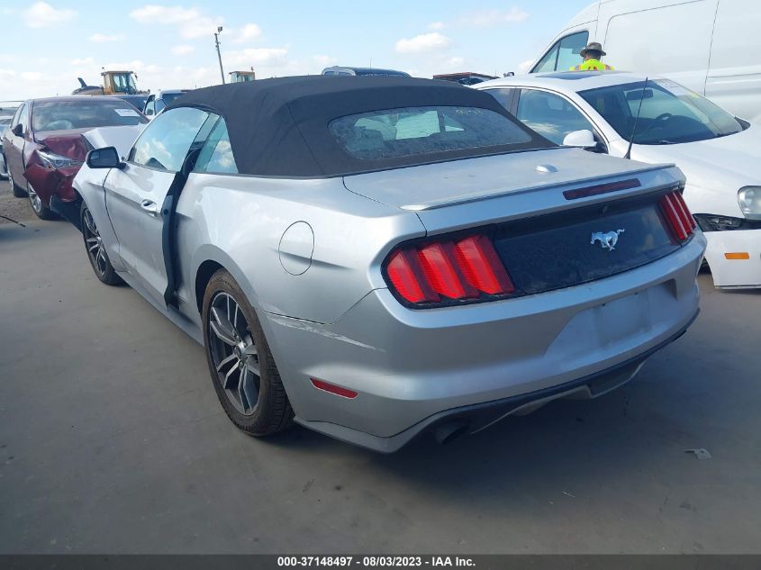 2017 FORD MUSTANG ECOBOOST PREMIUM - 1FATP8UH1H5334436