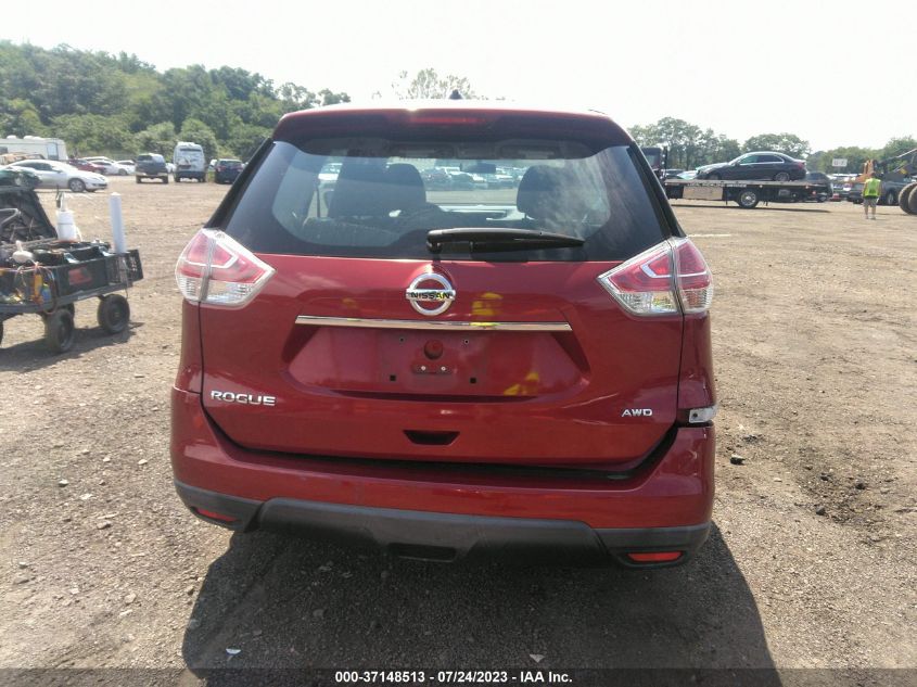2016 NISSAN ROGUE S - KNMAT2MV3GP679924