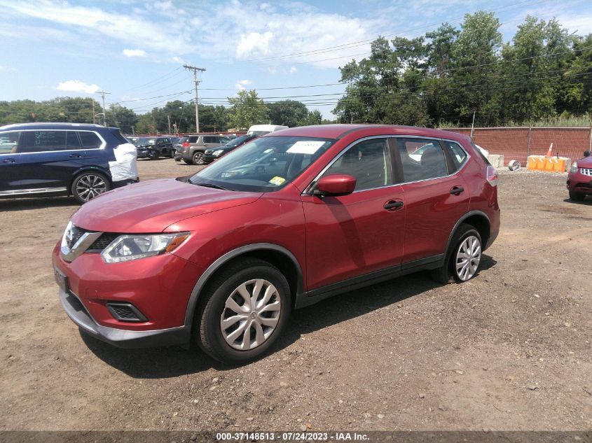 2016 NISSAN ROGUE S - KNMAT2MV3GP679924