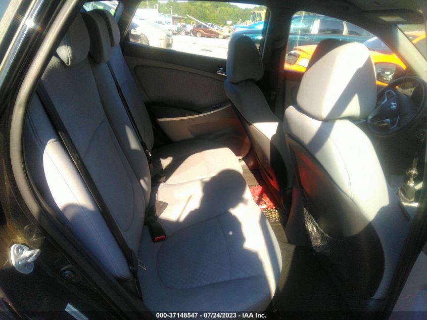 2013 HYUNDAI ACCENT GLS/SE - KMHCU5AE5DU091754
