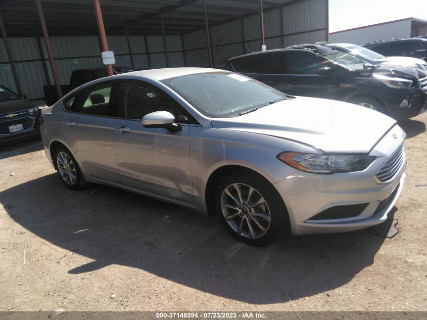 2017 FORD FUSION SE - 3FA6P0H76HR145777