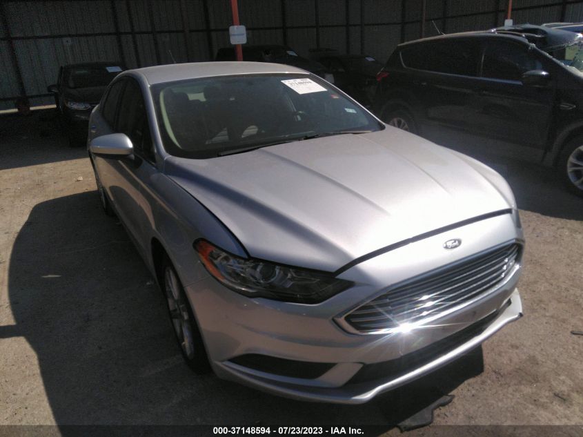 2017 FORD FUSION SE - 3FA6P0H76HR145777