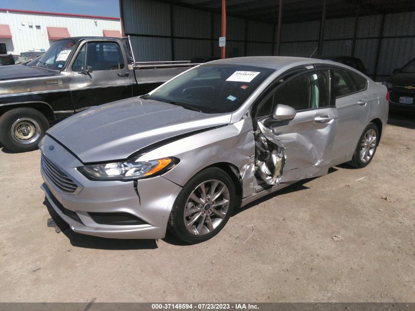 2017 FORD FUSION SE - 3FA6P0H76HR145777