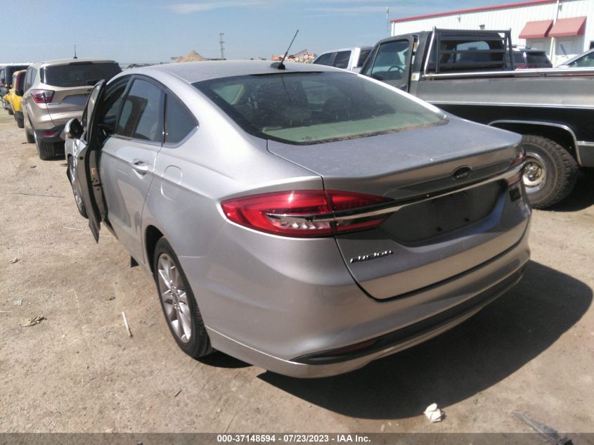 2017 FORD FUSION SE - 3FA6P0H76HR145777