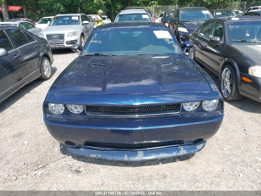 2013 DODGE CHALLENGER SXT - 2C3CDYAG4DH649446