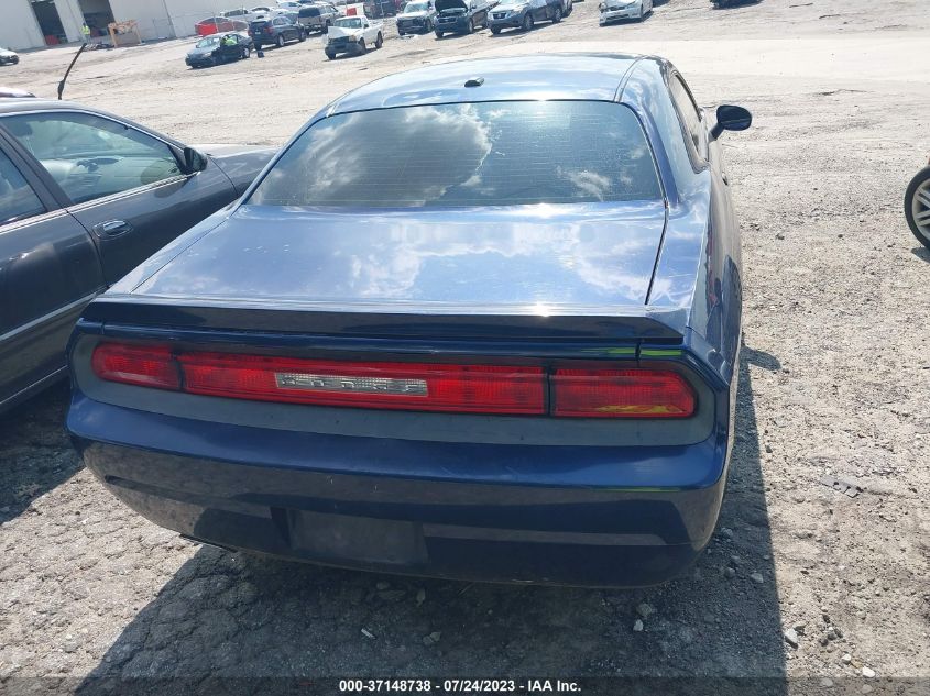 2013 DODGE CHALLENGER SXT - 2C3CDYAG4DH649446