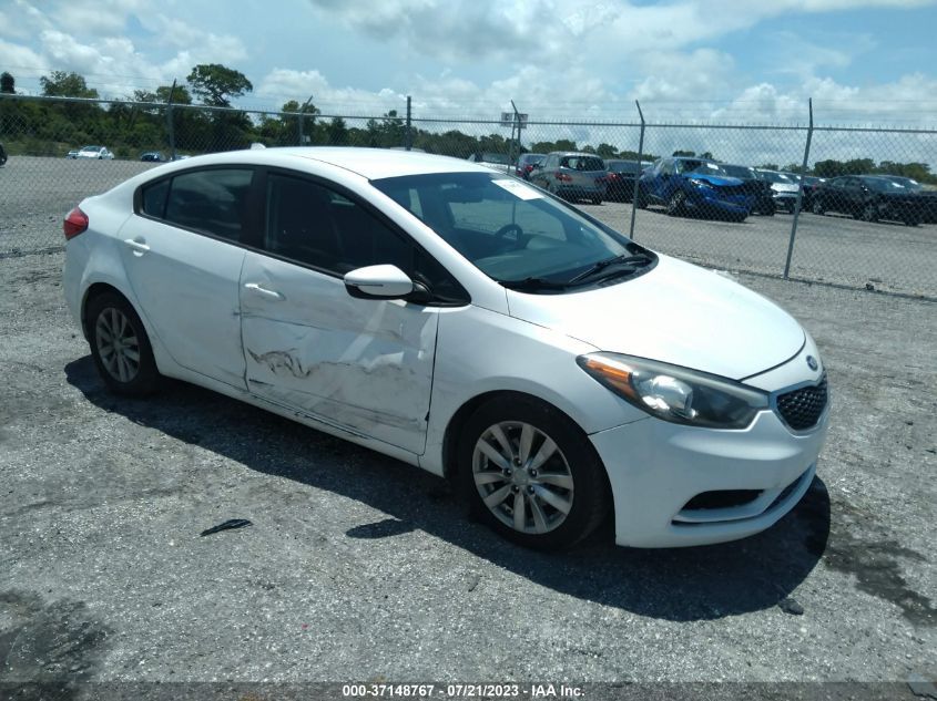 2015 KIA FORTE LX - KNAFX4A64F5355987