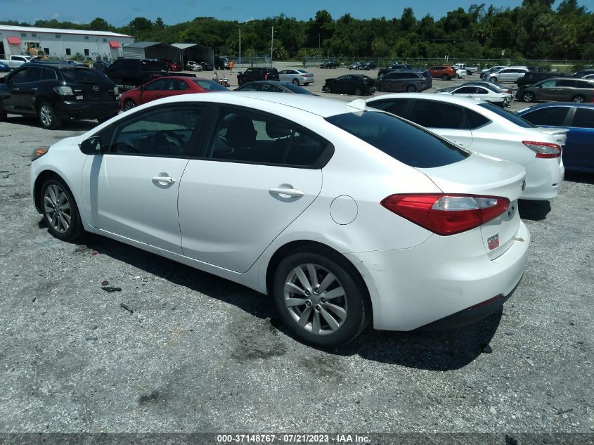 2015 KIA FORTE LX - KNAFX4A64F5355987