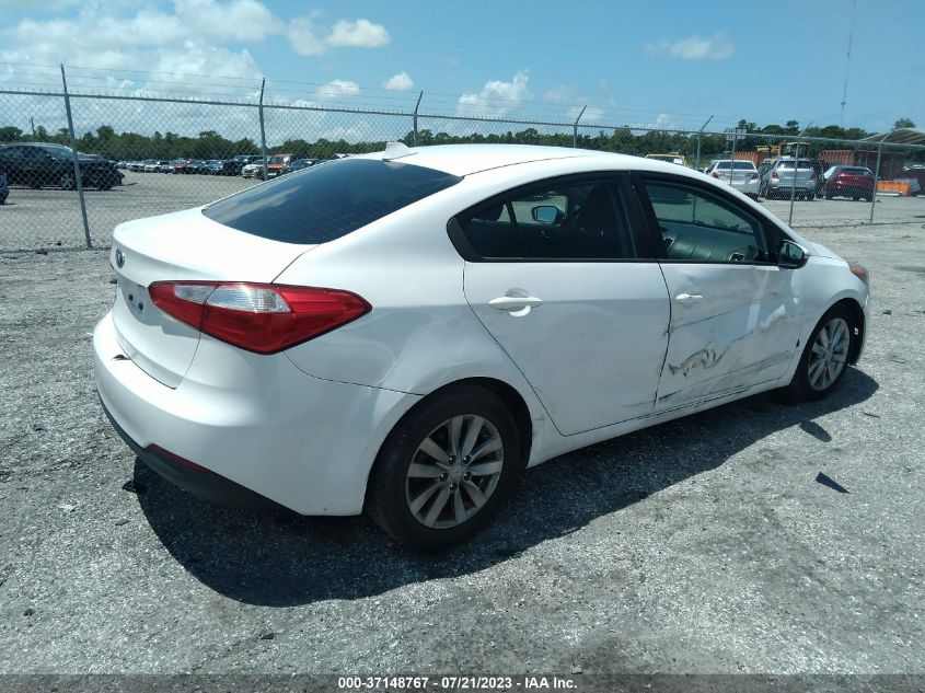 2015 KIA FORTE LX - KNAFX4A64F5355987
