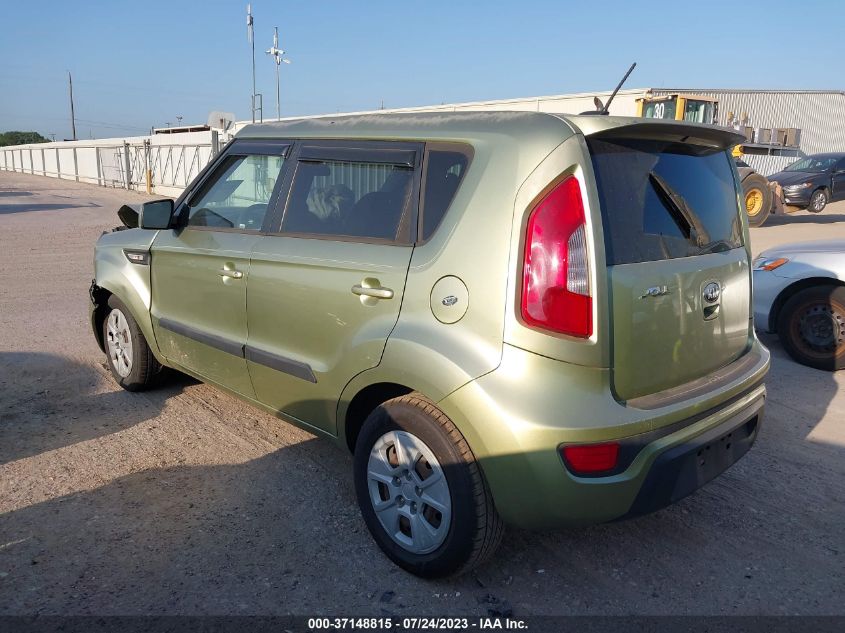 2013 KIA SOUL BASE - KNDJT2A50D7611516
