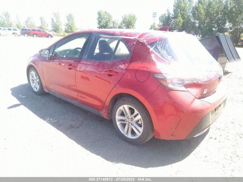 2022 TOYOTA COROLLA HATCHBACK SE/NIGHTSHADE/XSE JTND4MBEXN3190235
