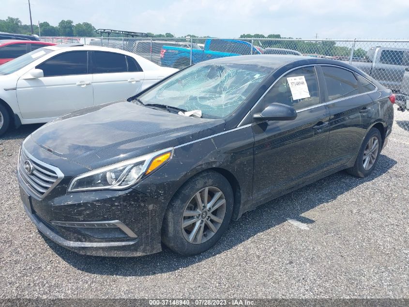 2015 HYUNDAI SONATA 2.4L SE - 5NPE24AF3FH204927