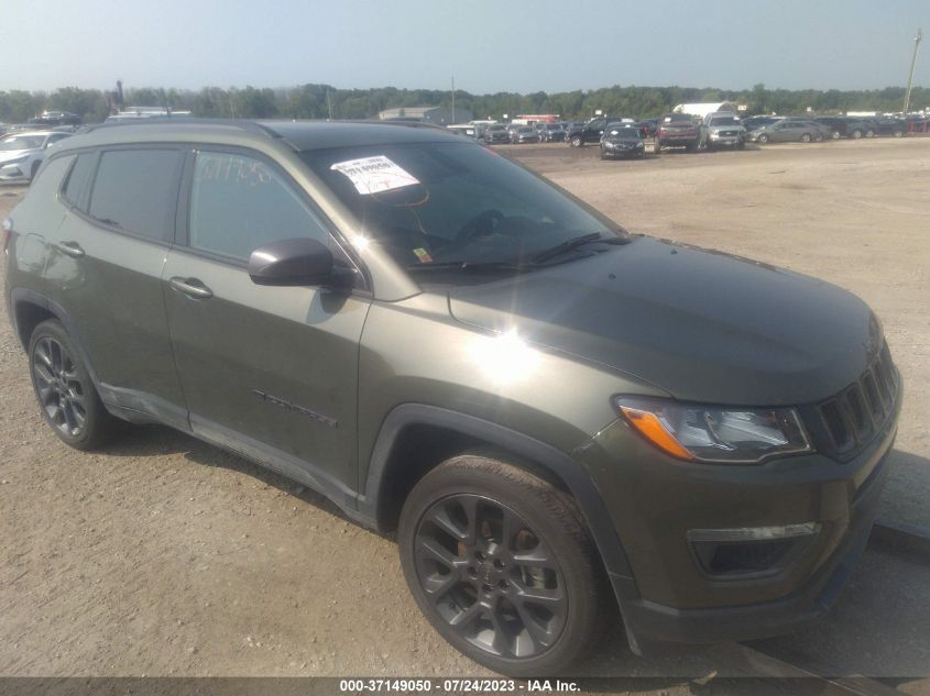 3C4NJDEBXMT543059 JEEP COMPASS 80TH EDITION 2021