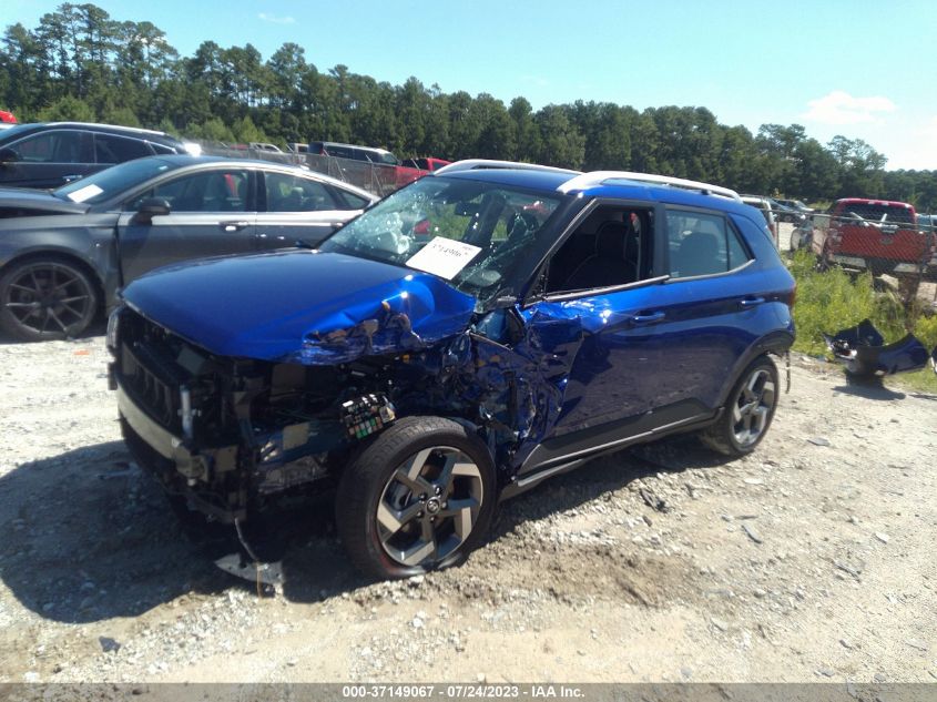 2023 HYUNDAI VENUE LIMITED - KMHRC8A37PU262358
