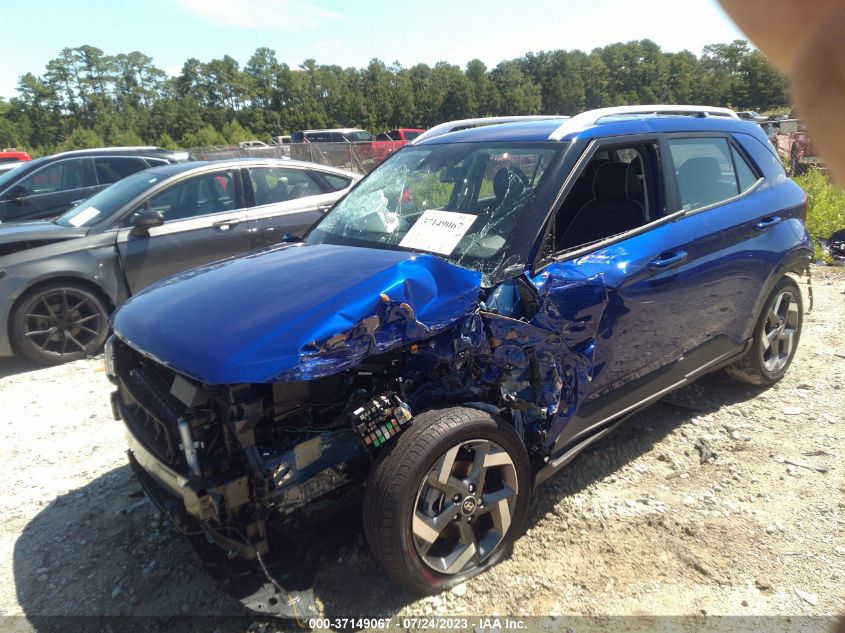 2023 HYUNDAI VENUE LIMITED - KMHRC8A37PU262358
