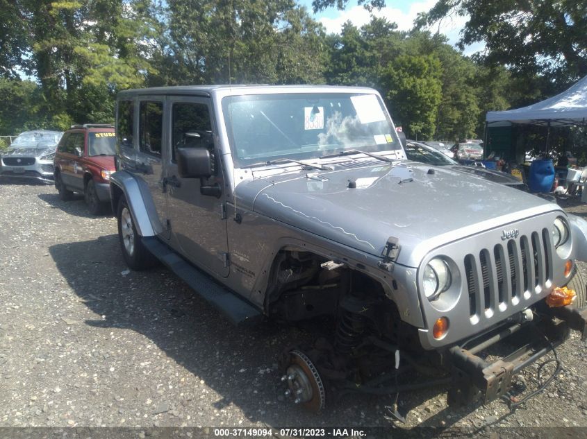 2013 JEEP WRANGLER UNLIMITED SAHARA - 1C4HJWEGXDL663556