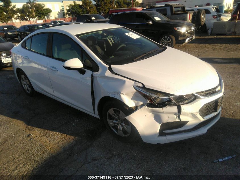 2018 CHEVROLET CRUZE LS - 1G1BC5SM1J7183245
