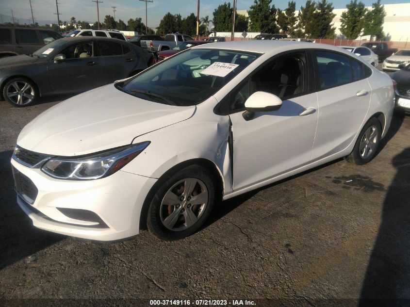 2018 CHEVROLET CRUZE LS - 1G1BC5SM1J7183245