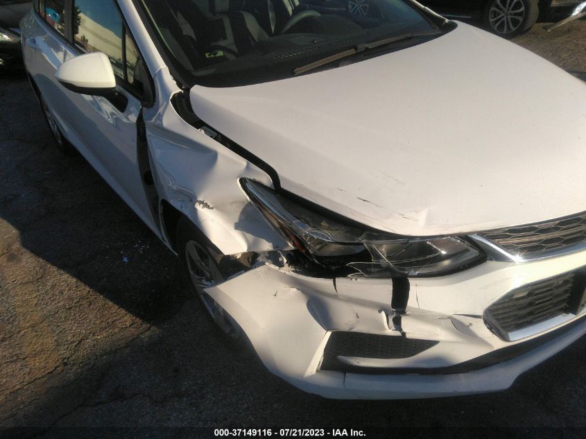 2018 CHEVROLET CRUZE LS - 1G1BC5SM1J7183245
