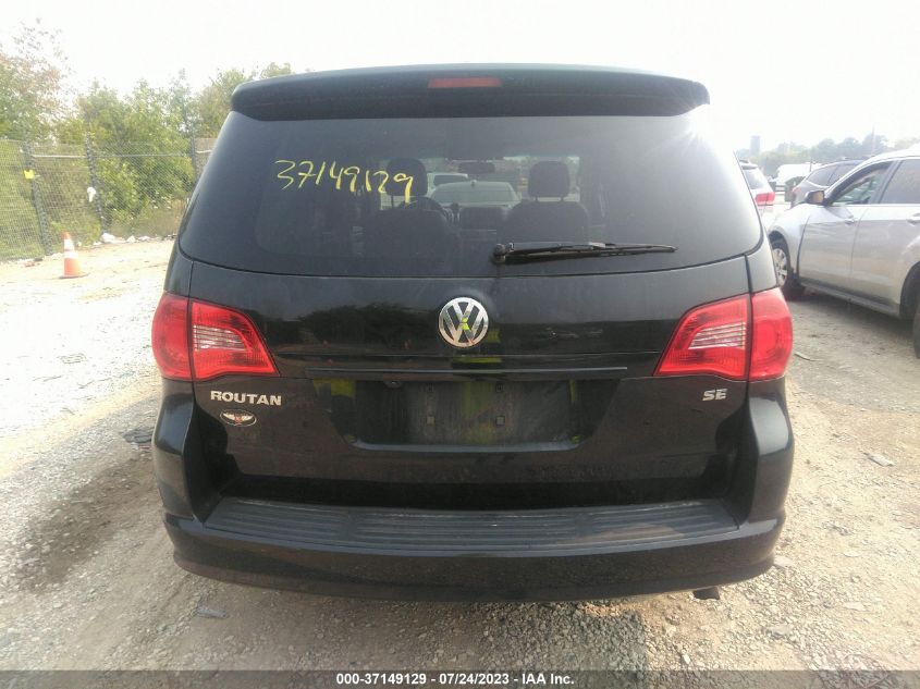 2013 VOLKSWAGEN ROUTAN SE W/RSE & NAVIGATION 2C4RVABG6DR724795