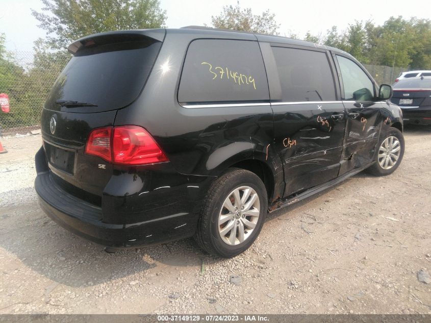 2013 VOLKSWAGEN ROUTAN SE W/RSE & NAVIGATION 2C4RVABG6DR724795
