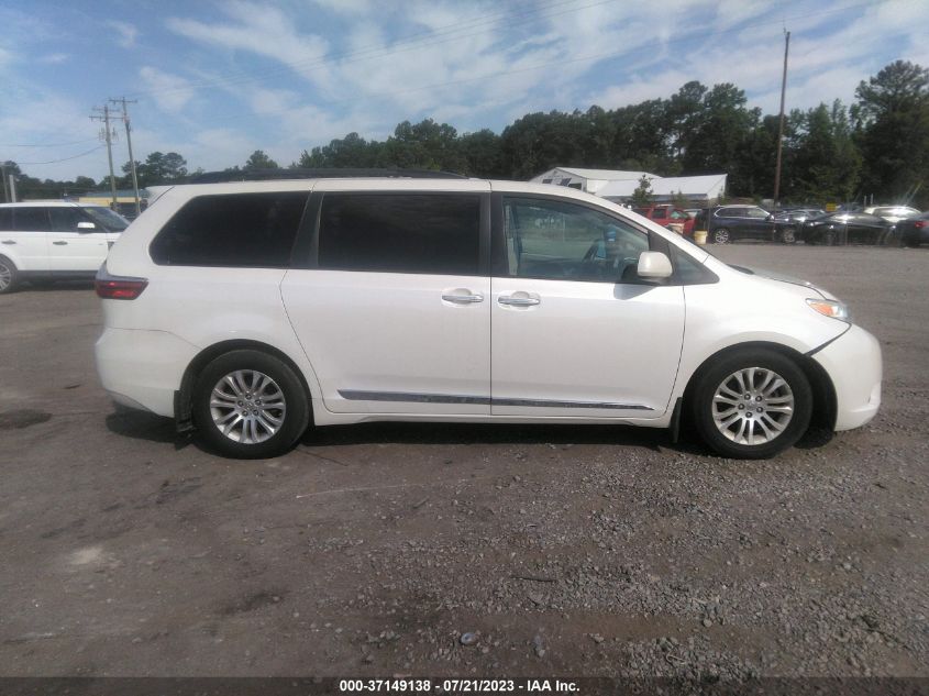 2016 TOYOTA SIENNA XLE/LIMITED - 5TDYK3DC2GS737727