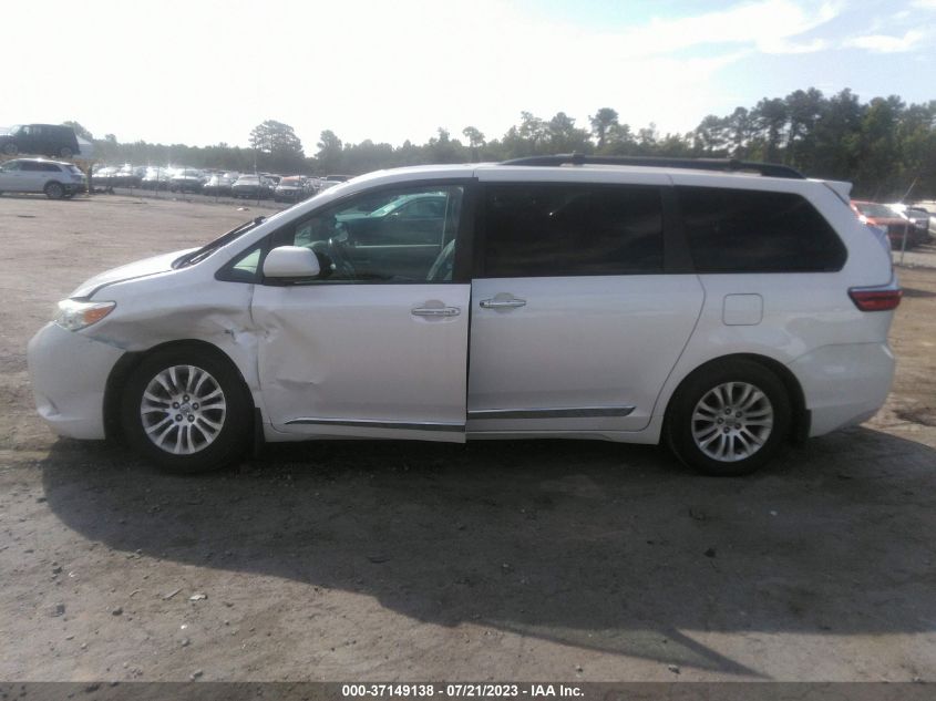 2016 TOYOTA SIENNA XLE/LIMITED - 5TDYK3DC2GS737727