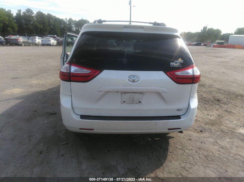 2016 TOYOTA SIENNA XLE/LIMITED - 5TDYK3DC2GS737727