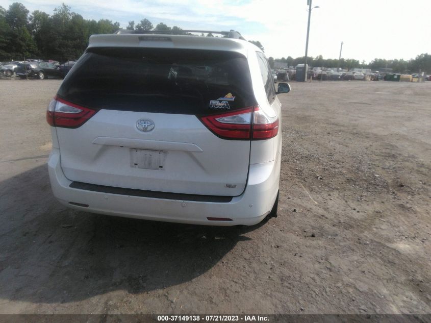 2016 TOYOTA SIENNA XLE/LIMITED - 5TDYK3DC2GS737727