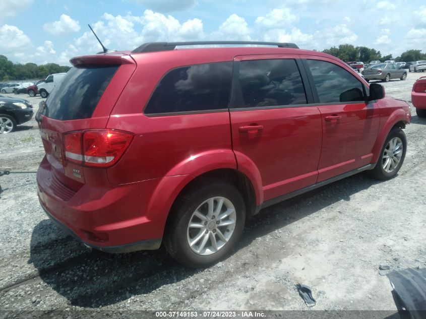 2015 DODGE JOURNEY SXT - 3C4PDCBG3FT542509