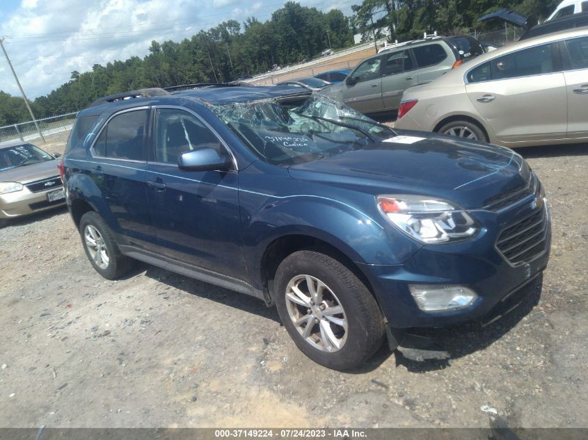 2016 CHEVROLET EQUINOX LT - 2GNALCEK7G6324255