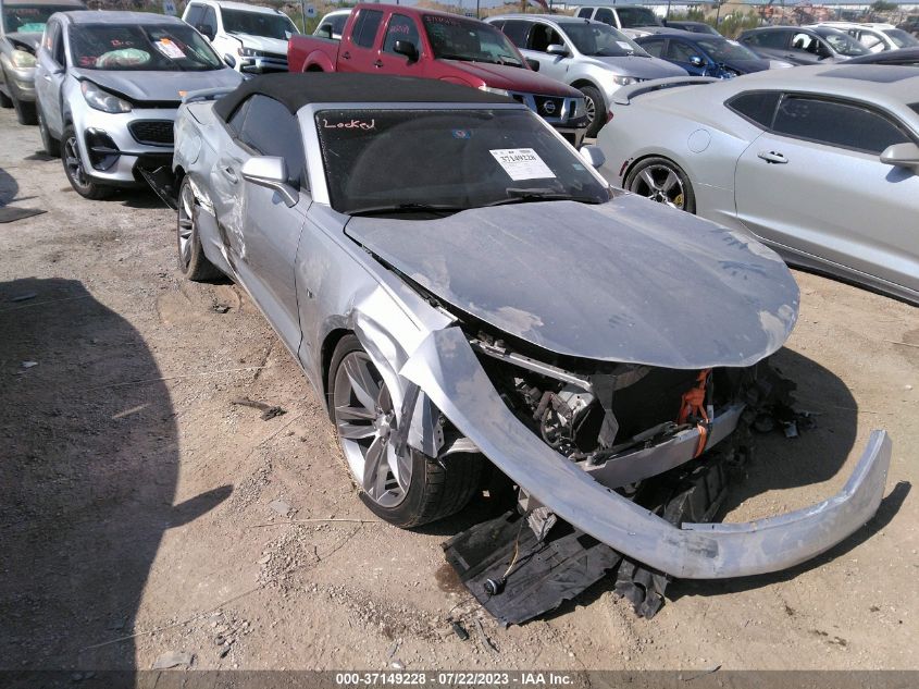 2017 CHEVROLET CAMARO LT - 1G1FB3DS4H0205200