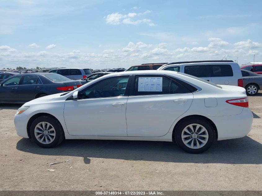 2016 TOYOTA CAMRY XLE/SE/LE/XSE - 4T4BF1FK9GR540165