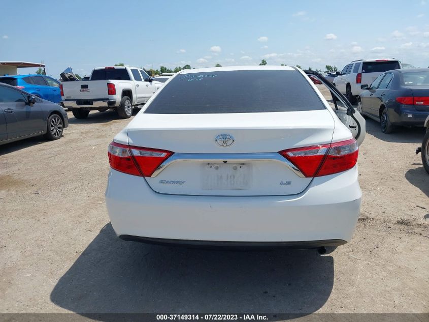 2016 TOYOTA CAMRY XLE/SE/LE/XSE - 4T4BF1FK9GR540165