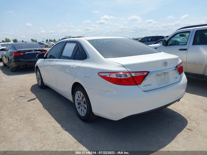 2016 TOYOTA CAMRY XLE/SE/LE/XSE - 4T4BF1FK9GR540165