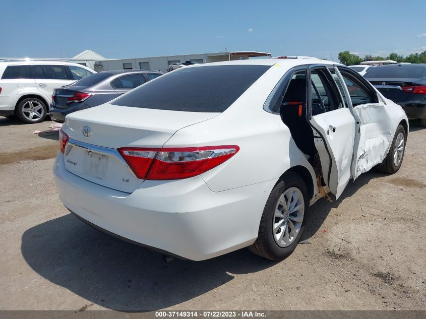 2016 TOYOTA CAMRY XLE/SE/LE/XSE - 4T4BF1FK9GR540165