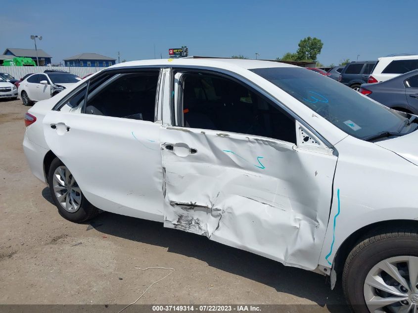 2016 TOYOTA CAMRY XLE/SE/LE/XSE - 4T4BF1FK9GR540165