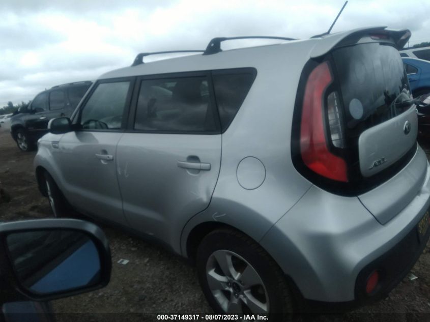 2017 KIA SOUL BASE - KNDJN2A26H7419667