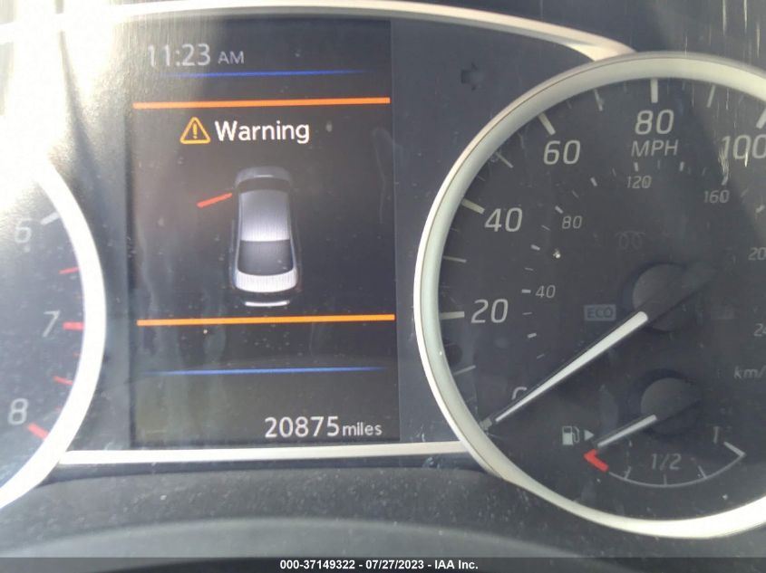2019 NISSAN SENTRA SV - 3N1AB7AP5KY404264