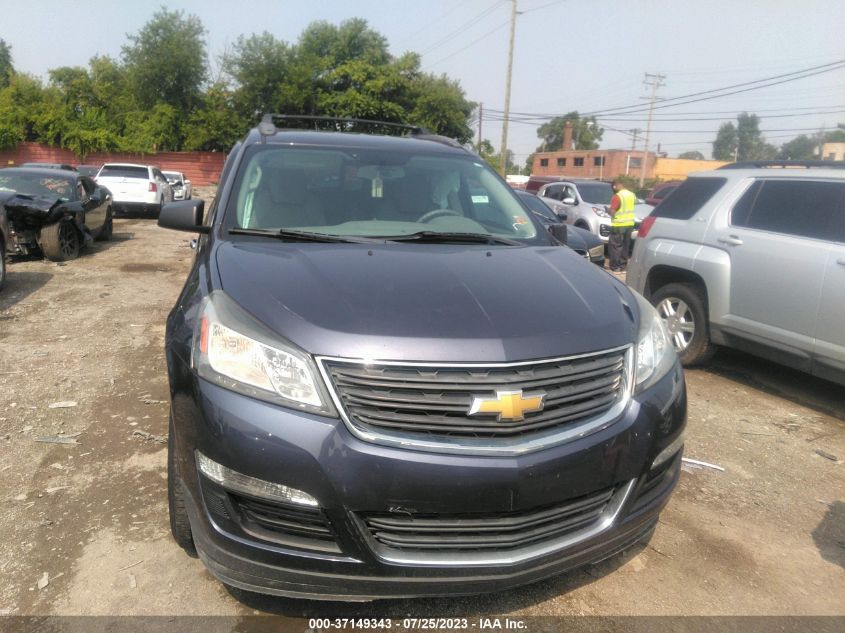 2013 CHEVROLET TRAVERSE LS - 1GNKRFKD9DJ257487