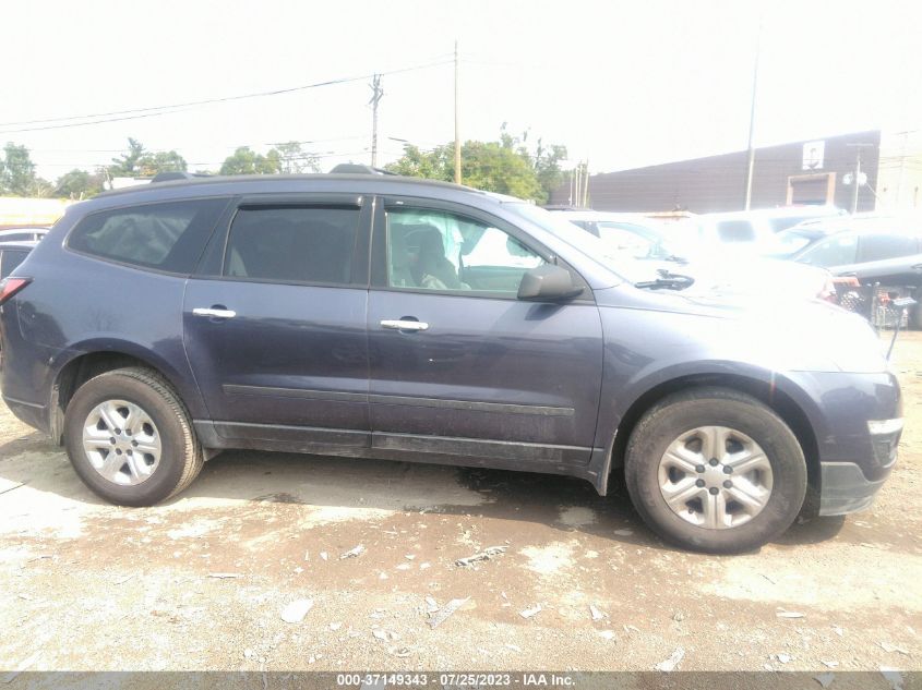 2013 CHEVROLET TRAVERSE LS - 1GNKRFKD9DJ257487